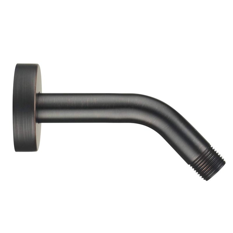 Purelux Shower Arm 6 Inch Universal Replacement Water Outlet PJ0603 Made of Stainless Steel, Flange Included, Oil Rubbed Bronze - Image 2